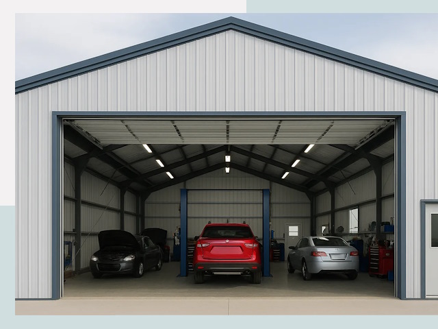 Ангары из сэндвич панелей от 635 руб. в Ревда