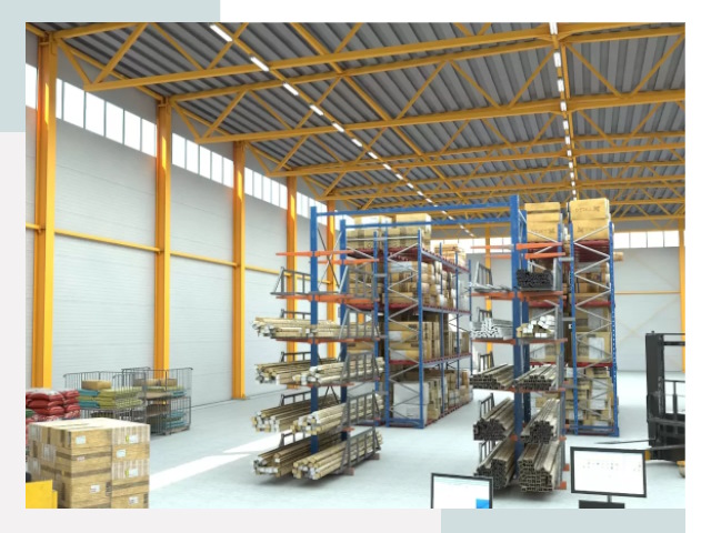 Типовые ангары в Ревде