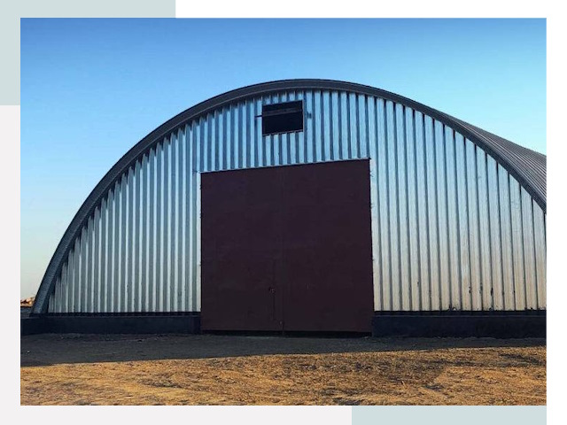 Арочные ангары в Ревде