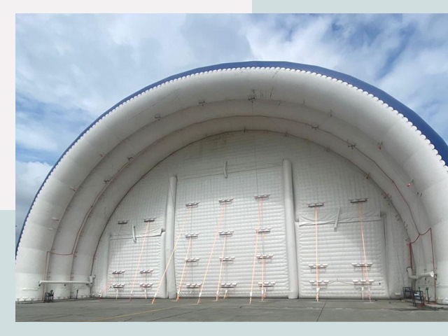 Пневмокаркасные ангары от СтальСтрой-Рвд по цене от 635 руб.