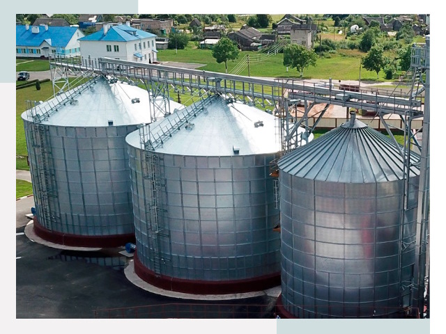 Металлические силосы в Ревде