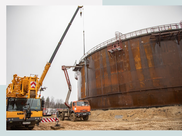 Монтаж резервуаров в Ревде от 635 руб. за м³