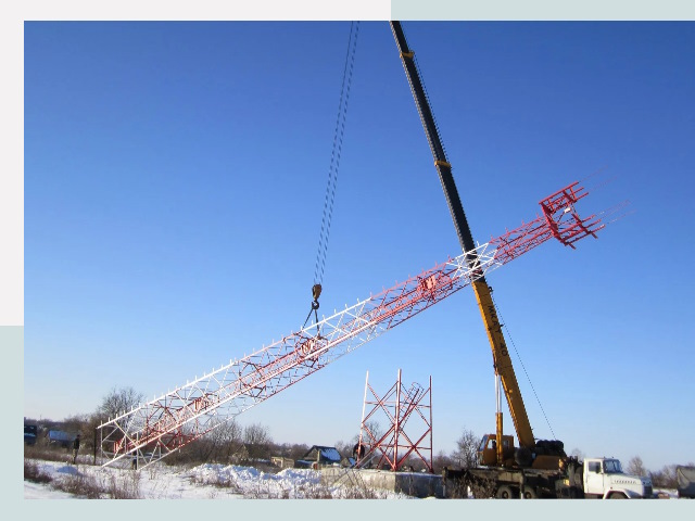 Строительство башен связи в Ревде от 635 руб.