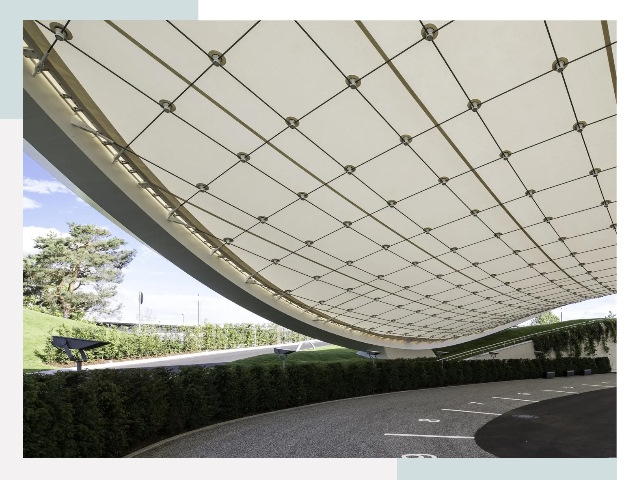 Мембранные конструкции в Ревде