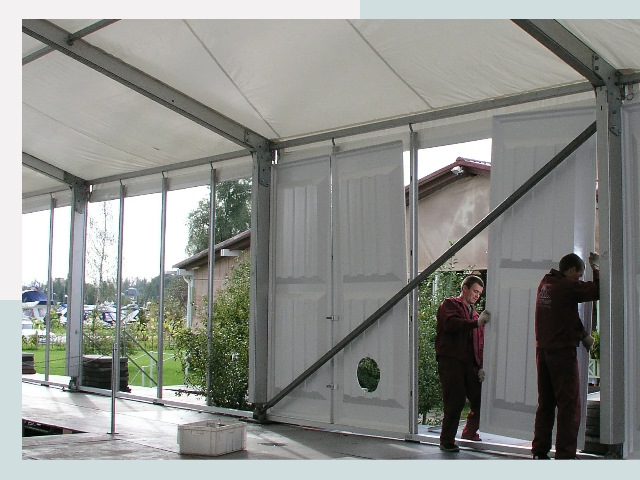 Быстро сборные шатры в Ревда от 635 руб. за м²