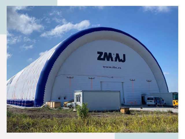 Брендирование ангаров в Ревде