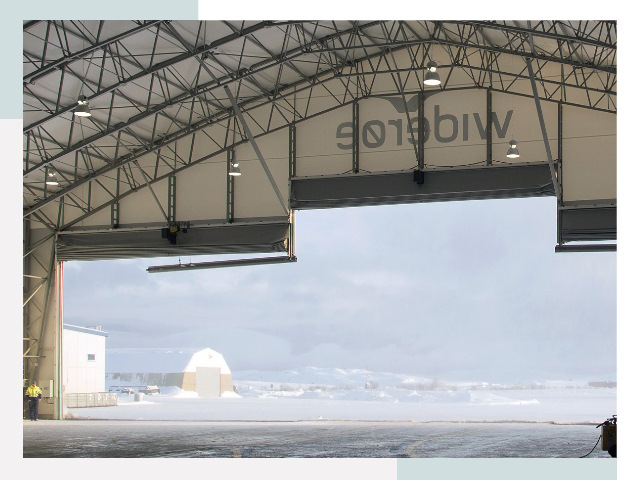 Ворота для ангаров в Ревде