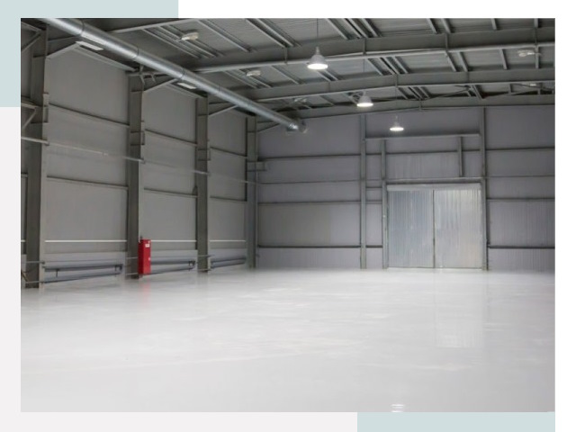 Полы для ангаров в Ревде