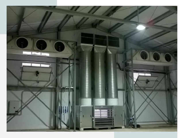 Инженерные системы для ангаров в Ревде