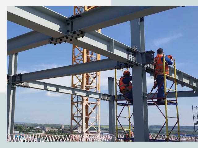 Монтаж металлоконструкций в Ревде