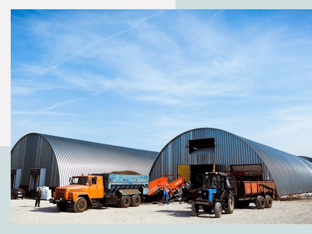 Ангары для спецтехники в Ревде